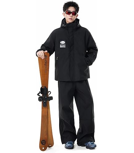 Mサイズ　スキーウェア上下セット メンズ レディース スキースーツ スキーウェア 上下セット 耐水圧